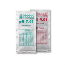 Solutions tampons pH 4 et 7, HANNA INTRUMENTS